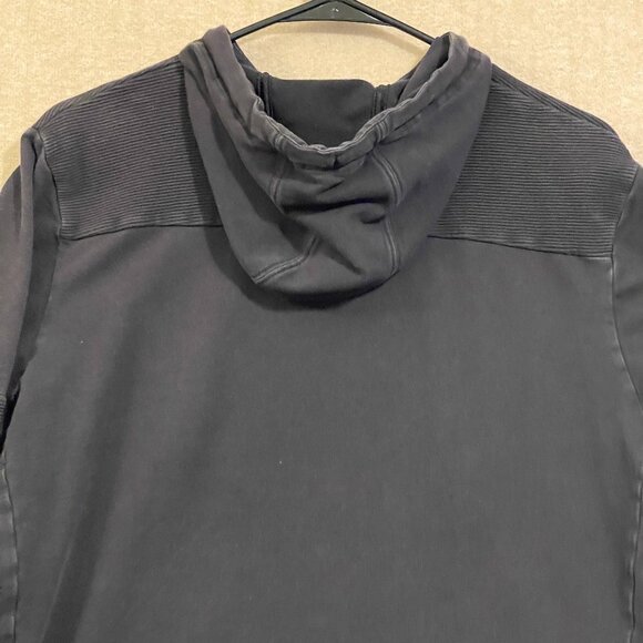 Adidas Hoodie Men's Large Black Pullover Long Sleeves - Picture 8 of 11